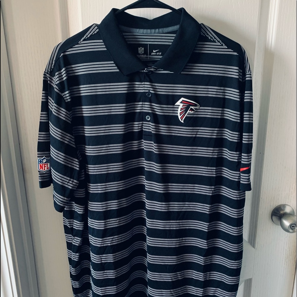 Nike Dri Fit NFL Falcons OnField Polo